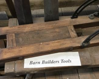 185. Barn builders tools