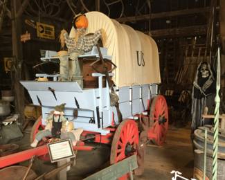 223. Army escort wagon, WWI era. Restored with many accessories and add ons. Must see to appreciate