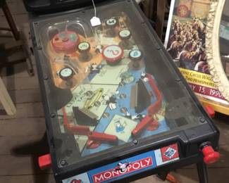 85.Monopoly pinball machine