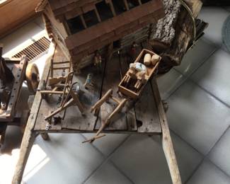 229. Farm set. Wheelbarrow.