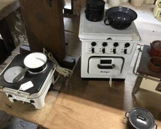 50. Toy stoves
