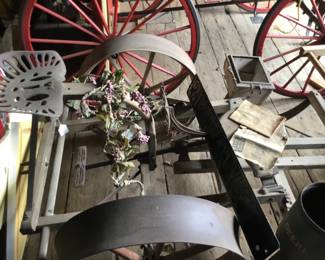 223. 2 row corn planter, 1887. Farmers friend. Co, Dayton Ohio.