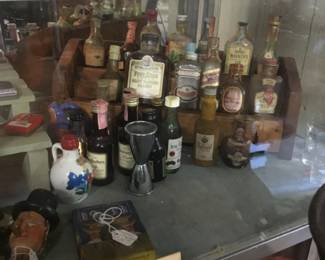 324. Antique medicine bottles