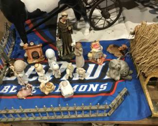 90. Small Knick knacks, some precious moments.