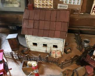 132. Farm set with accessories.