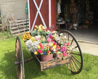 3. Flower cart