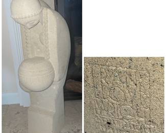 Frank Lloyd Wright Sandstone scultpure