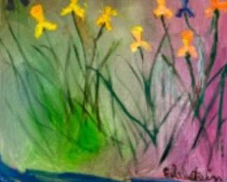 Large early floral by Edelstein 