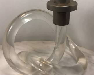 Dorothy Thorpe acrylic pretzel candlesticks 