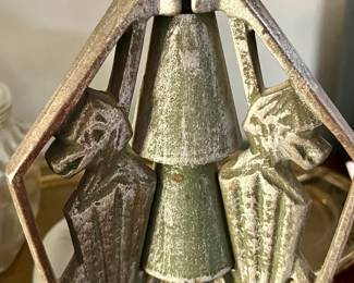 Art Deco monkey lamp one of three available 