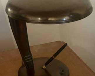 JEAN OTIS REINECKE COBRA EYE SAVER TABLE LAMP FOR FARIES MANUFACTURING CO.