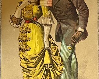 J D Larkin & Co., Buffalo, N.Y., "CREME" Oat Meal Toilet Soap, Anthropomorphic Monkey design