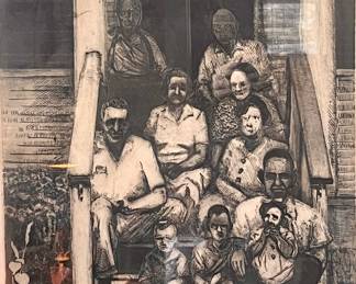 Signed and numbered engraving by reknowned artist DAN ZIEMBO