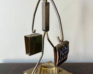 RARE Johnny Bellhop ASHTRAY STATUE by Chase for Philip Morris Cigarette Company