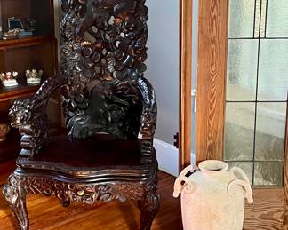 Amazing chair!  A fine piece to collect.