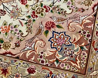 Lovely silk rug