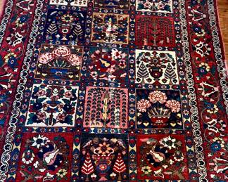 Antique Persian Bakhtiari Rug, Early 20th Century…6x4.4