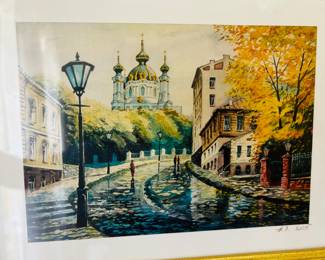 Kyiv Ukraine street scene. , 2005 - $150