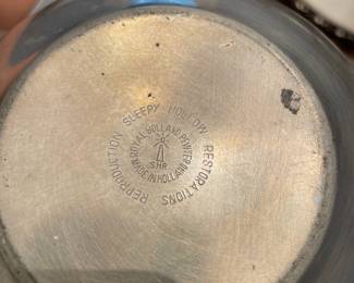 Sleepy Hollow Pewter set