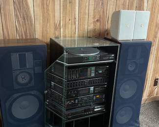 Component stereo equipment