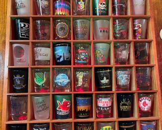 Shot glass collection