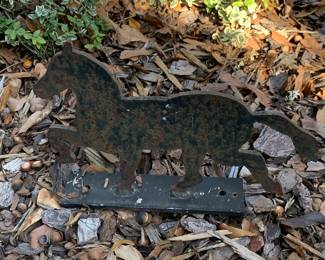 Cast iron - horse doorstop
