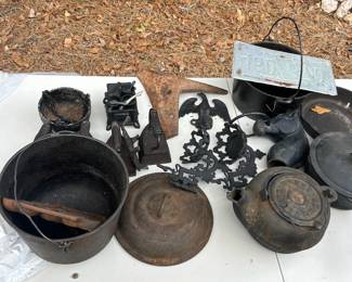 Cast iron - pots, decor, kettles