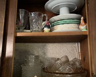 Cut glass; EAPG; pressed glass