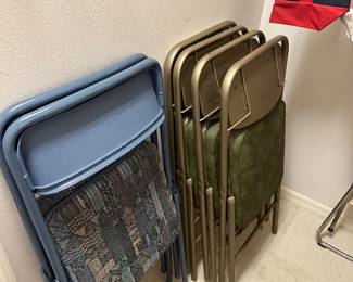 Folding chairs
