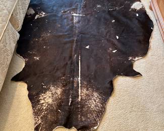 Animal skin rug