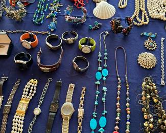 Costume jewelry & watches