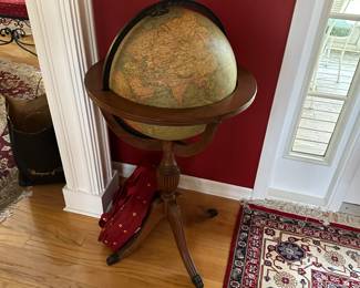 Globe on stand