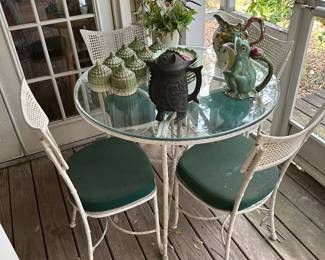 Patio table & chairs