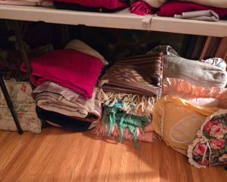 Many linens