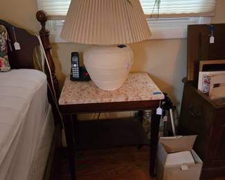 Marble top table