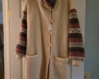 Warm wool coat