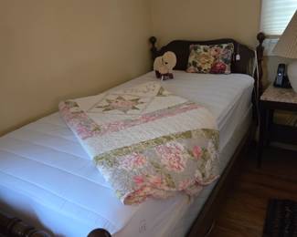 Traditional single bed