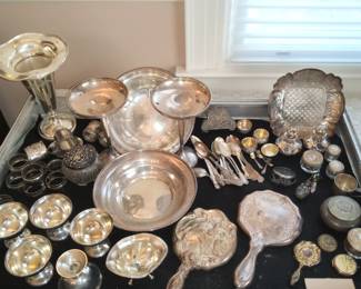 Sterling silver & plate