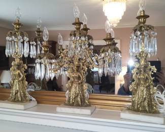Girandole chandelier set
