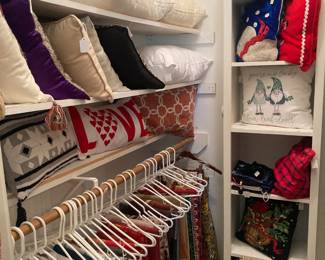 Tablecloths and pillows
