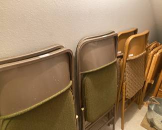 Folding chairs