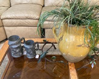 Large gold jug