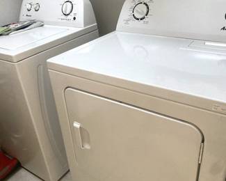 Amana washer and dryer