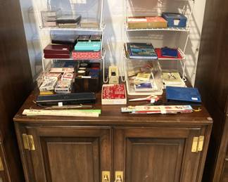 Cards and bridge supplies