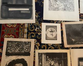 Original artwork - Drawings, Studies, Lithographs, more