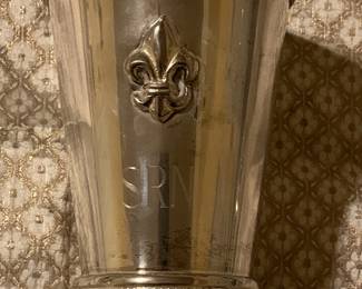 Coin silver julep goblet
