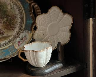 Cups and saucers
