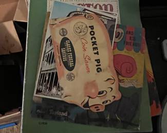 Vintage books and magazines