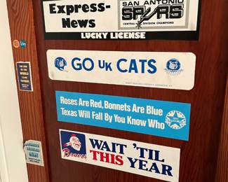 Vintage stickers