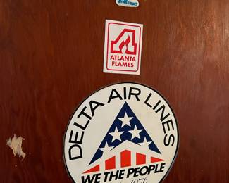 Vintage stickers